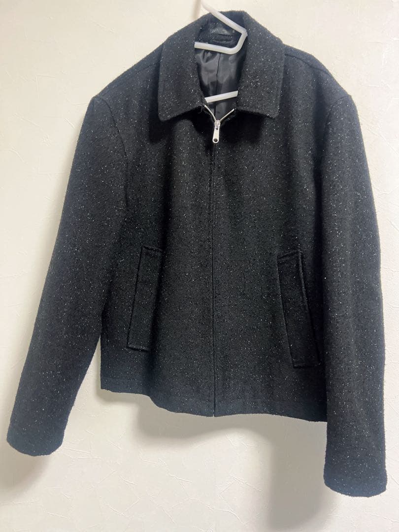 ZARAシャイニーテクスチャージャケット - メルカリ