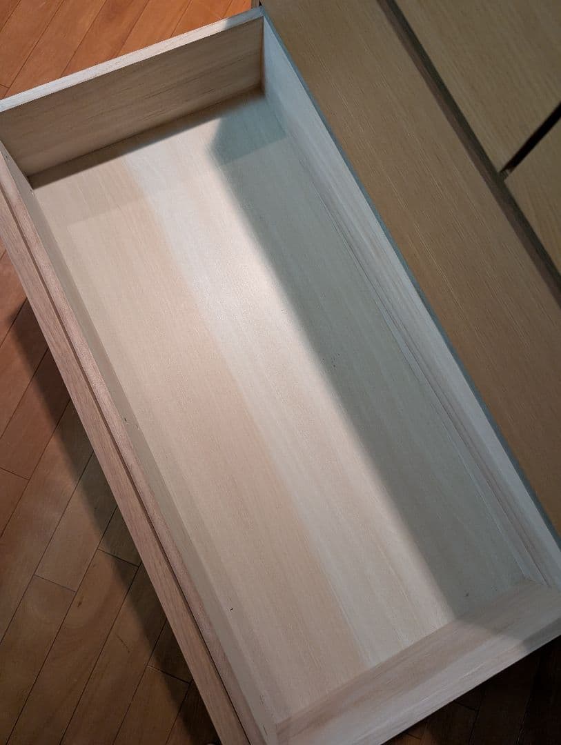 《送料込》無印良品 木製チェスト 4段 オーク材 タンス 衣装ケース