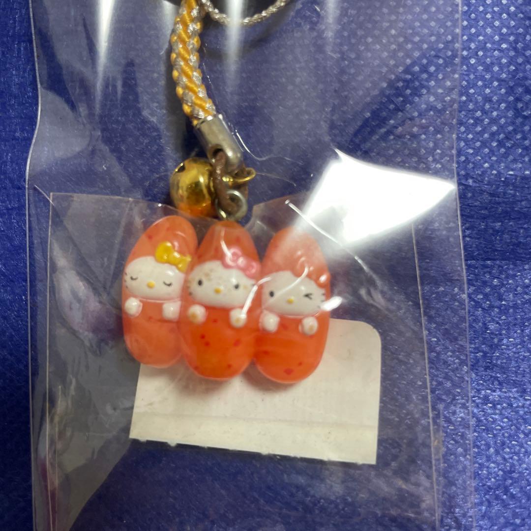 ご当地 ハローキティ 博多限定 明太子 トリプルバージョン 根付け