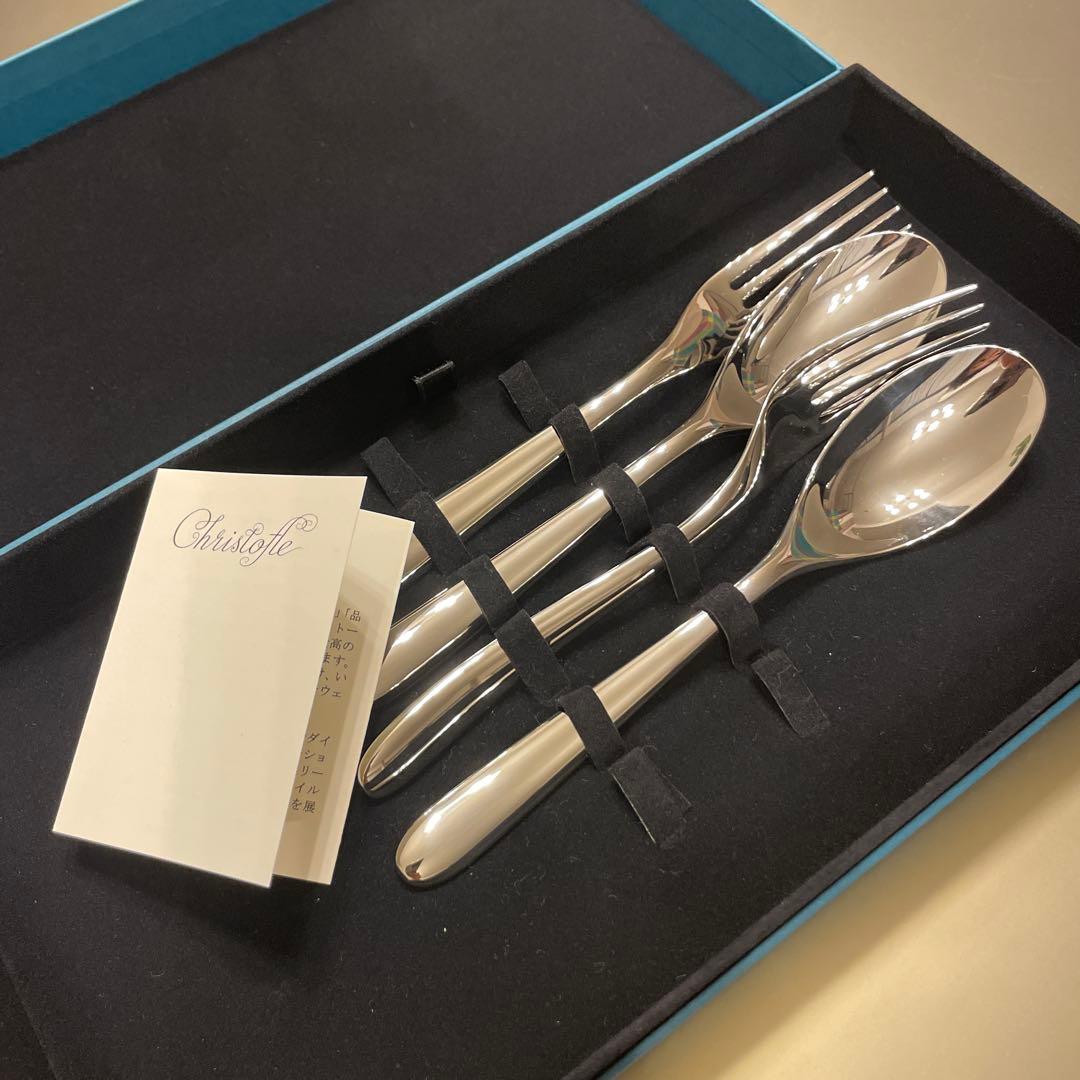 【新品未使用】CHRISTOFLE（クリストフル） カトラリーセット Christofle (クリストフル) カトラリーセット｜トレファクONLINE