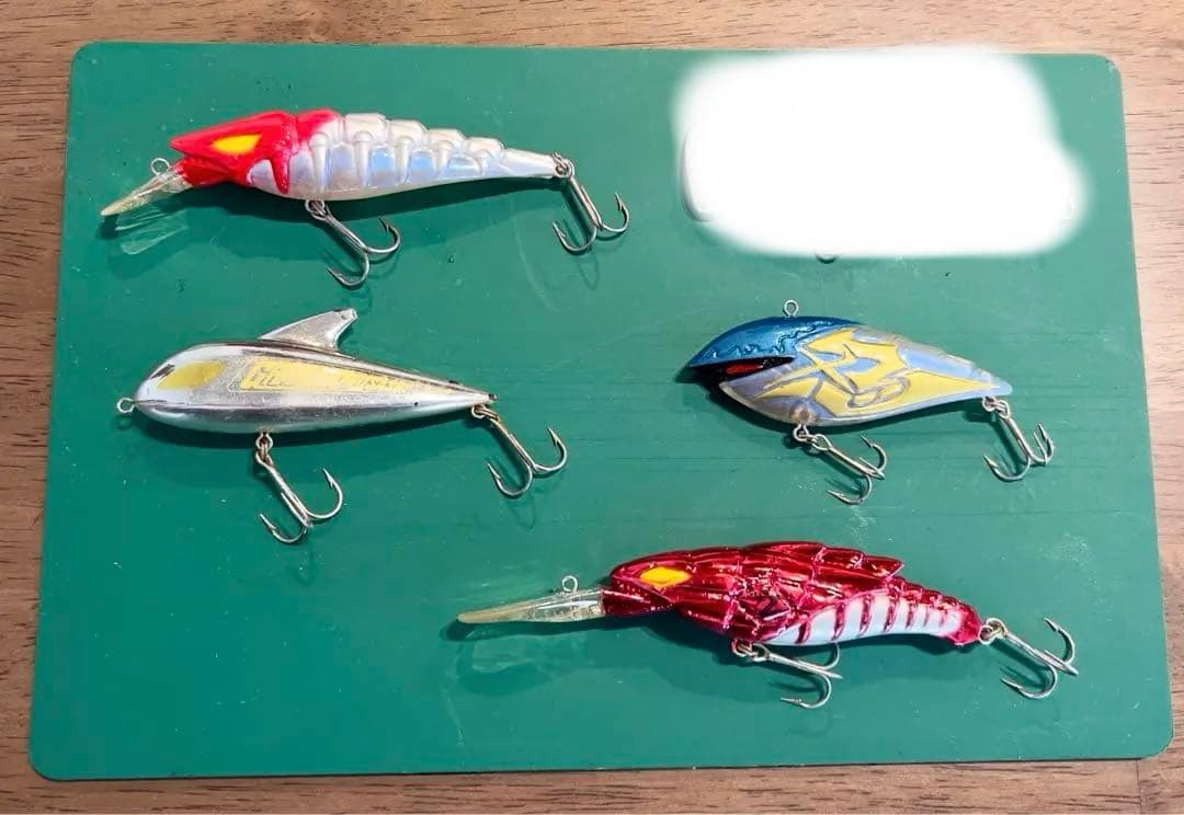 グランダー武蔵 ルアー 4点セット バス釣り フィッシング ハードルアー