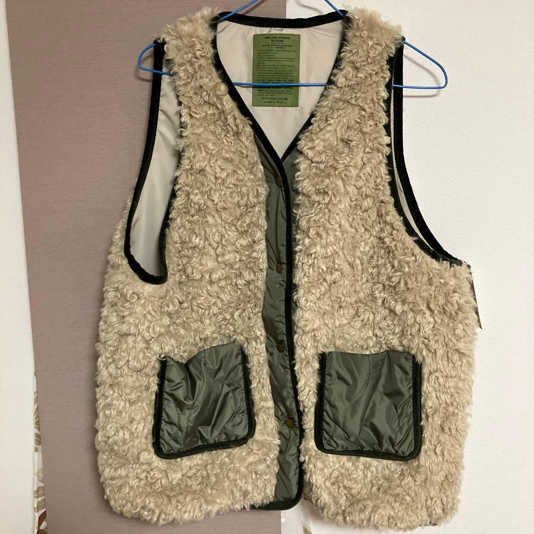 今季完売ニコアンドアソートファーベスト - メルカリ