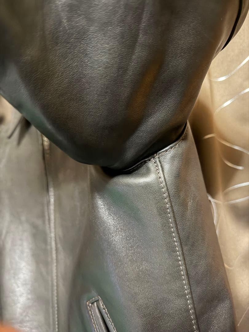 O.G.BROS 【OG-1】シングルライダースジャケット 38