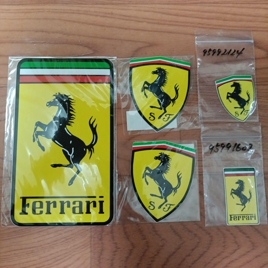 Ferrari ステッカーセット 跳ね馬ロゴ フェラーリ - メルカリ