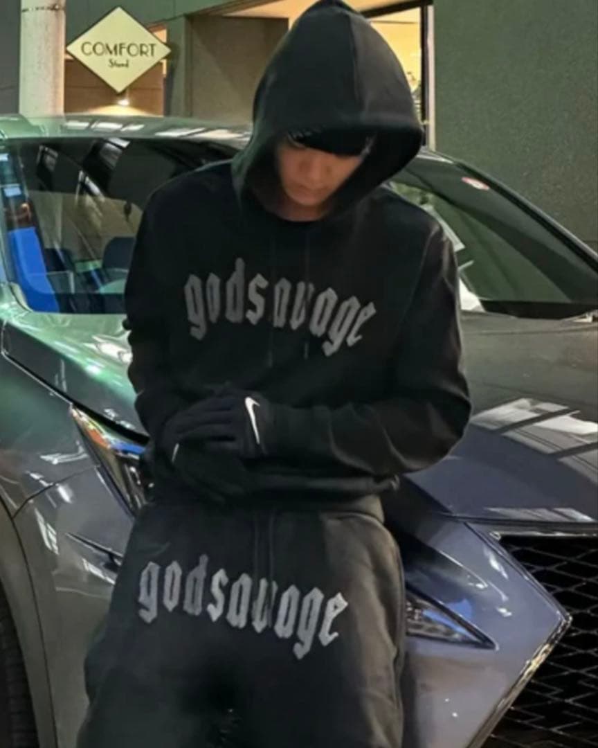 god savageセットアップ god savage セットアップ L - メルカリ