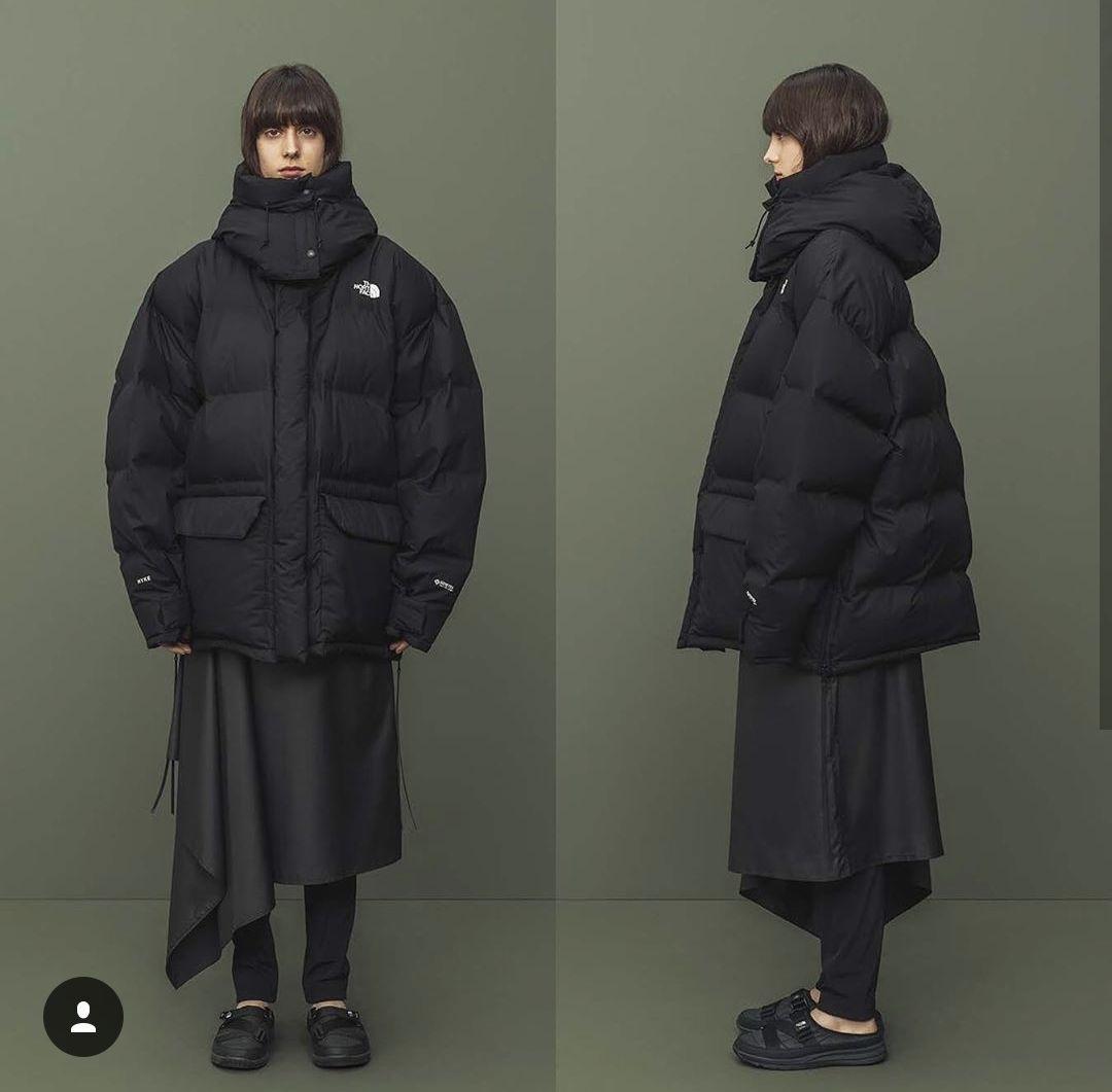THE NORTH FACE × HIKE S 黒 WS BIG DOWN THE NORTH FACE × HIKE S 黒 WS BIG DOWN - メルカリ