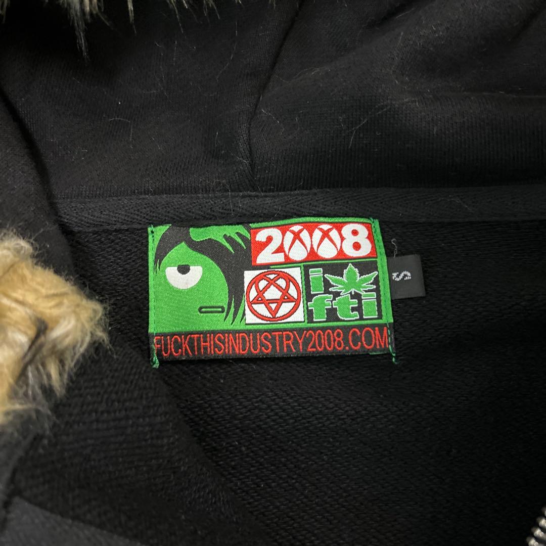 近藤様専用fuckthisindustry fti ファージップパーカー s - メルカリ