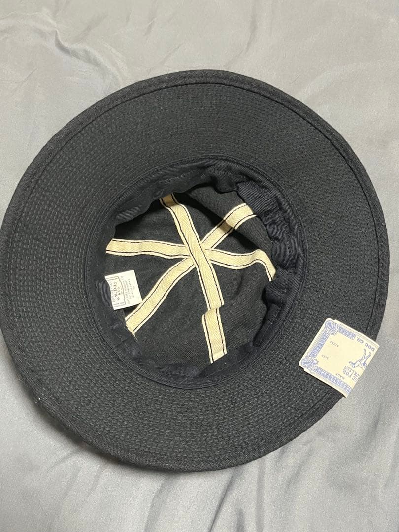 め*ぁ様 THE H.W.DOG&CO. 黒 バケットハット サイズ38 タグ付