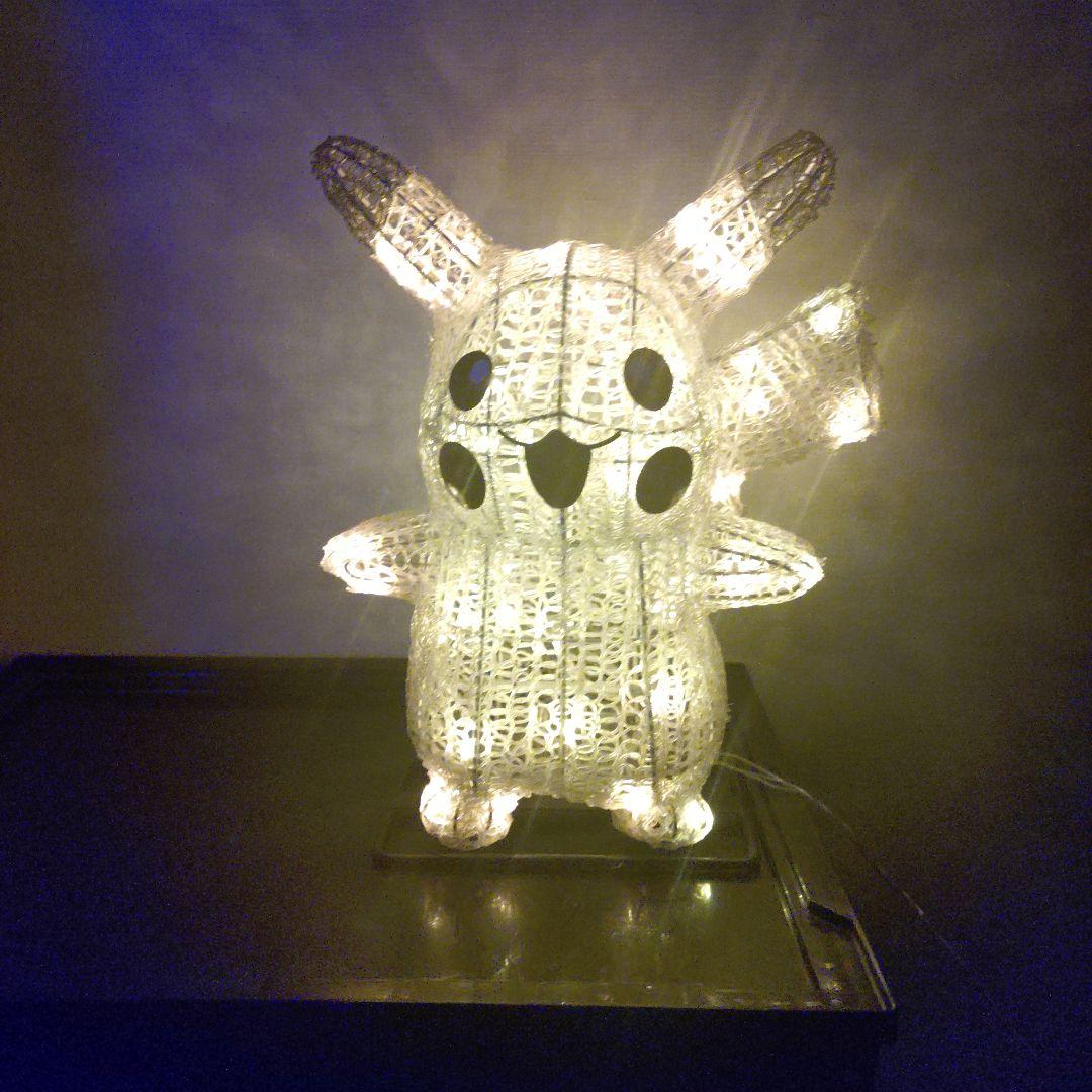 激レア 動作確認済 ポケモン ピカチュウ LED クリスタル