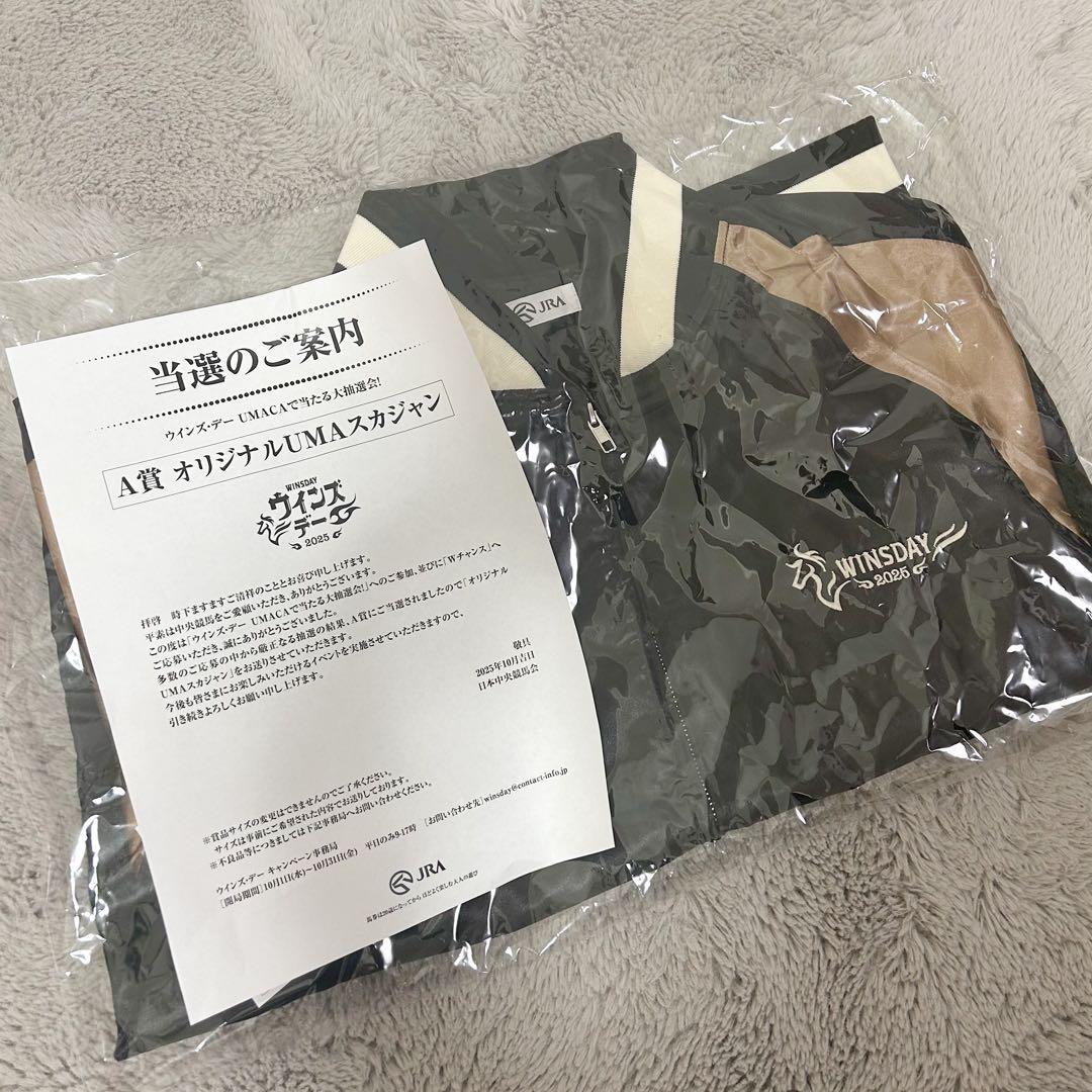JRA 2025ウインズ•デー A賞 オリジナルUMAスカジャン サイズ L - メルカリ