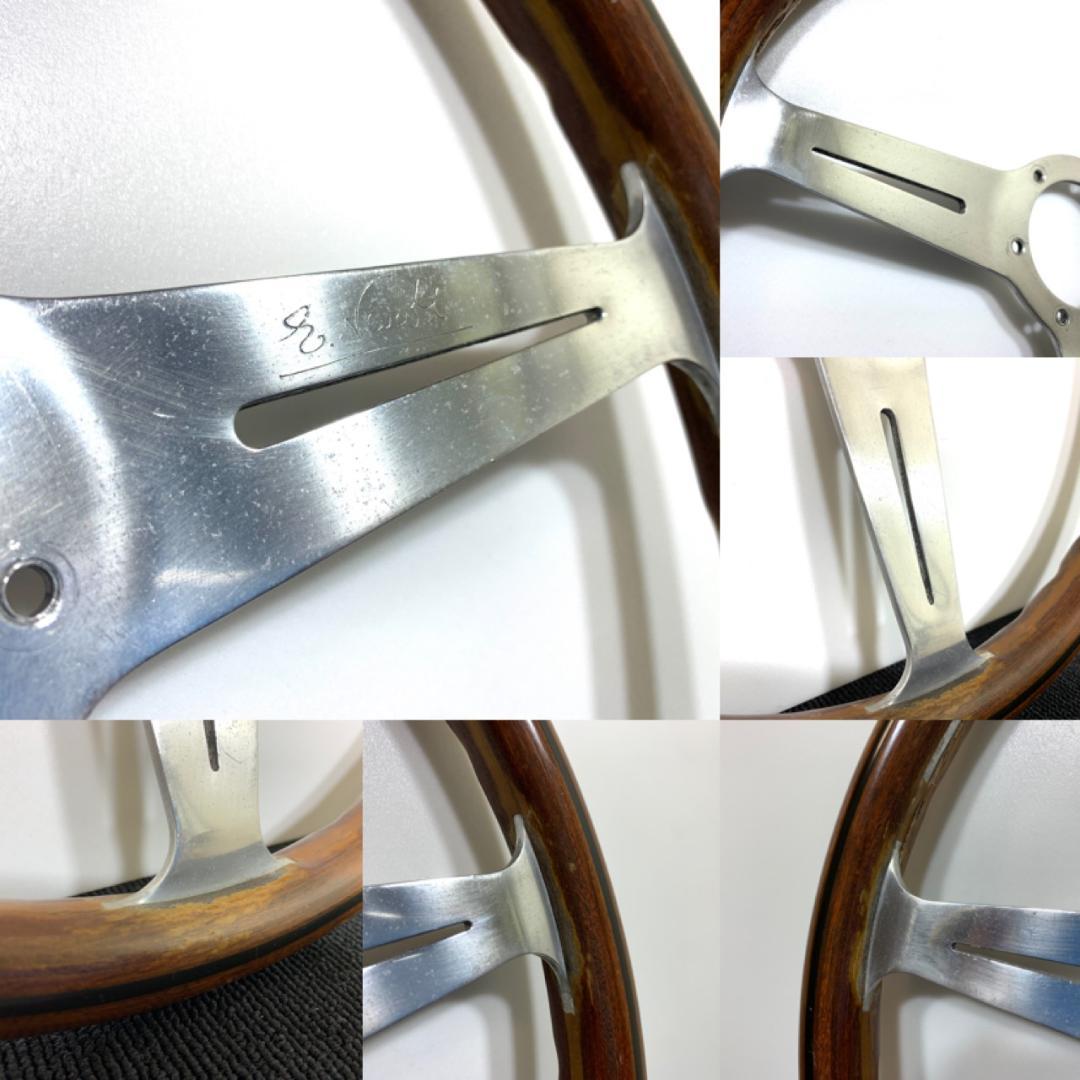 ナルディ クラシック 36.5Φ ウッド ステアリング ヴィンテージ 当時物