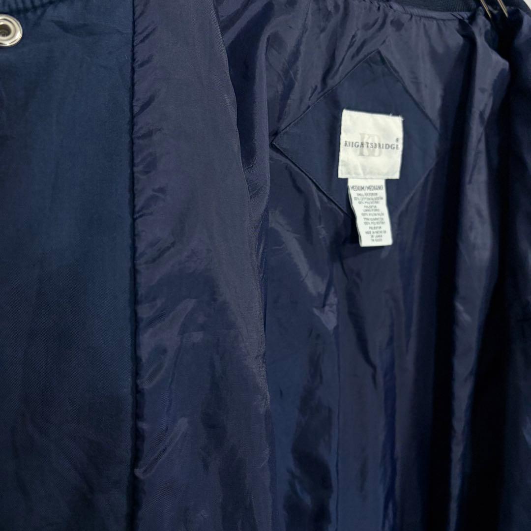 KNIGHTSBRIDGEダービージャケットMネイビー90s短丈ブルゾン - メルカリ