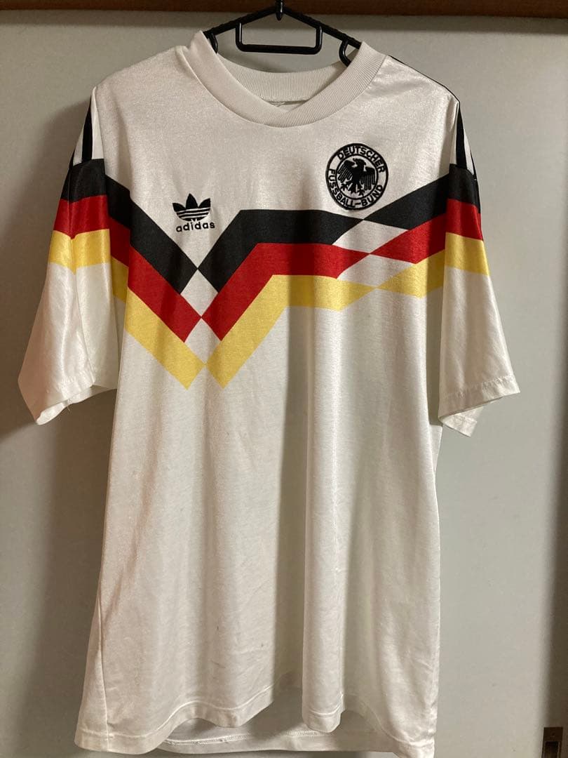 アディダス サッカー 西ドイツ代表 ユニフォーム 1990年 ワールド