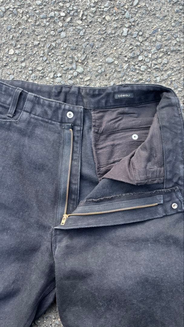 直営 松本店限定 25AW COMOLI Denim work pants 2 - メルカリ