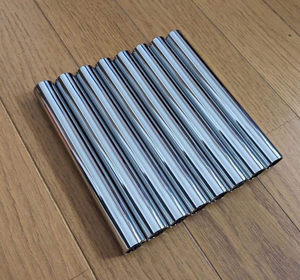 USMハラー用パーツ ハラー キャビネット チューブ 15.7cm 8本セット