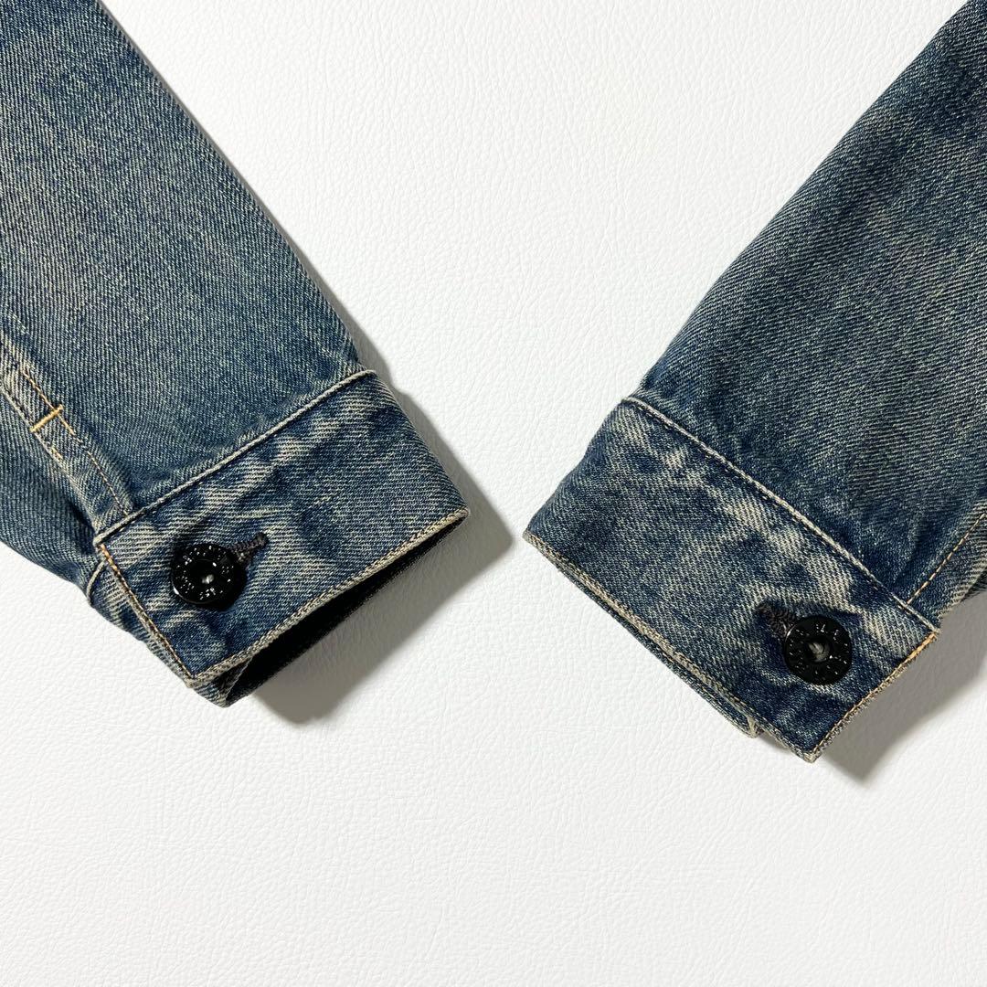 3354【美品】マディソンブルー デニムジャケット Gジャン インディゴ S