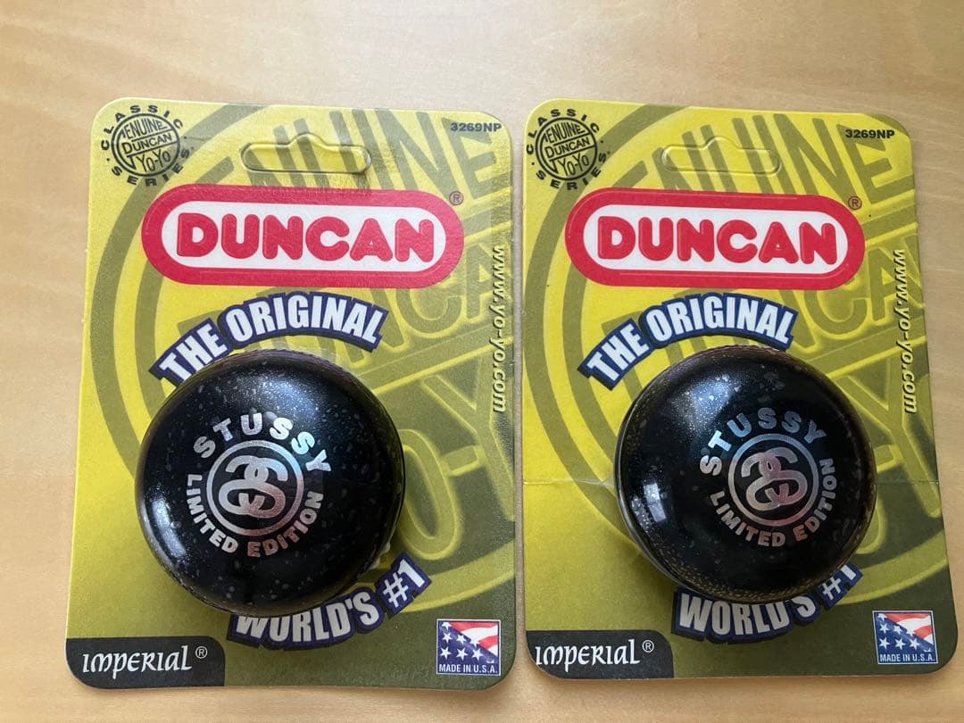 ⭐︎ STUSSY ✖️DUNCAN ヨーヨー2個セット　ステューシー　ダンカン新品 ⭐︎ STUSSY ✖️DUNCAN ヨーヨー2個セット ステューシー ダンカン新品