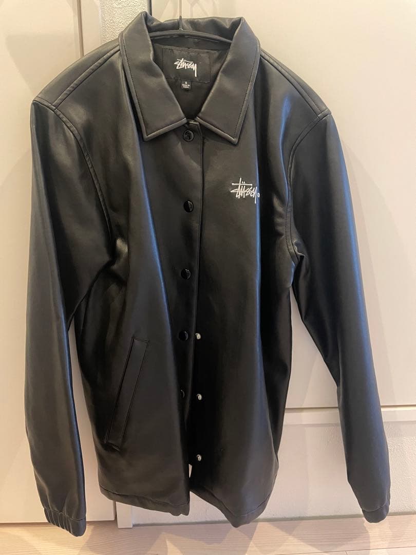 Stussy ステューシー レザージャケット - メルカリ