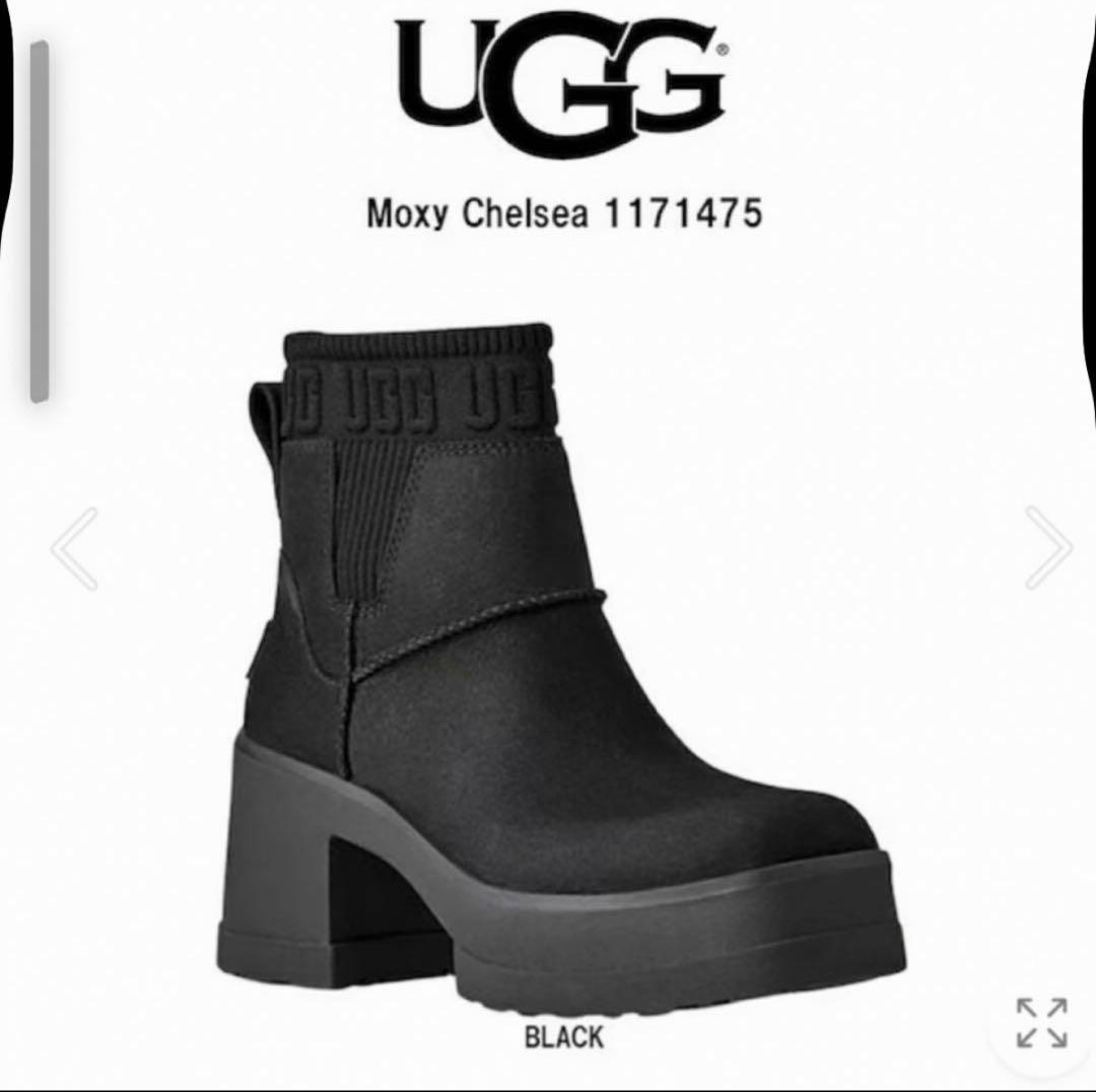 UGG Moxy Chelsea ブラック　モクシー　23cm アグ UGG ブーツ ショートブーツ モクシー チェルシー レディース 耐水