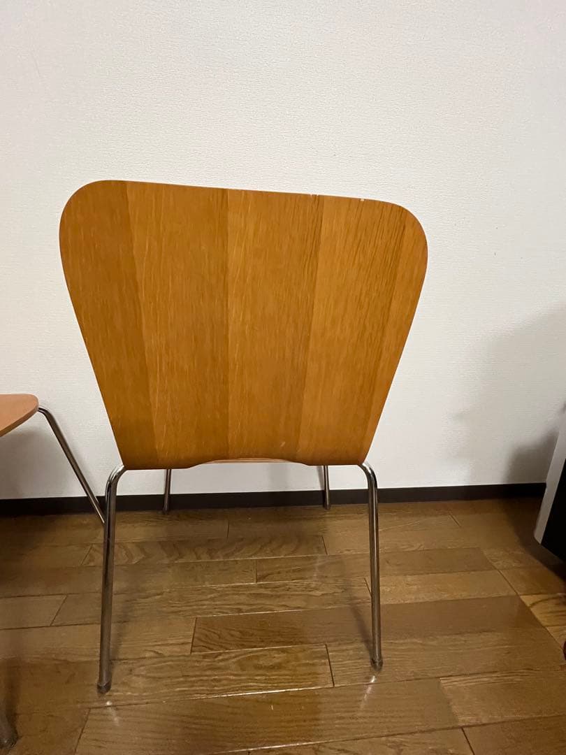 《unico》木製椅子2脚セット★廃番品★