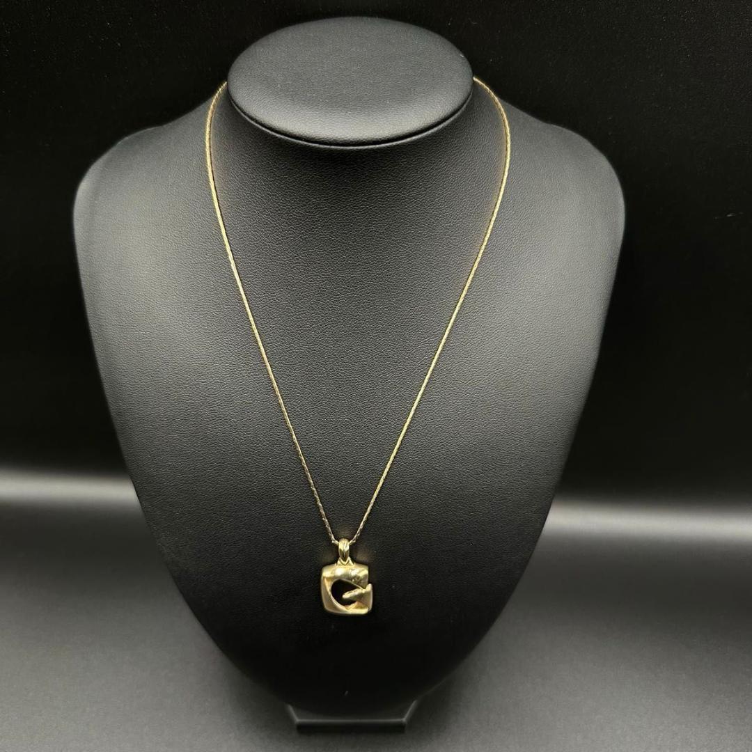 GIVENCHY ジバンシー ネックレス ゴールド Gロゴ ヴィンテージ 90