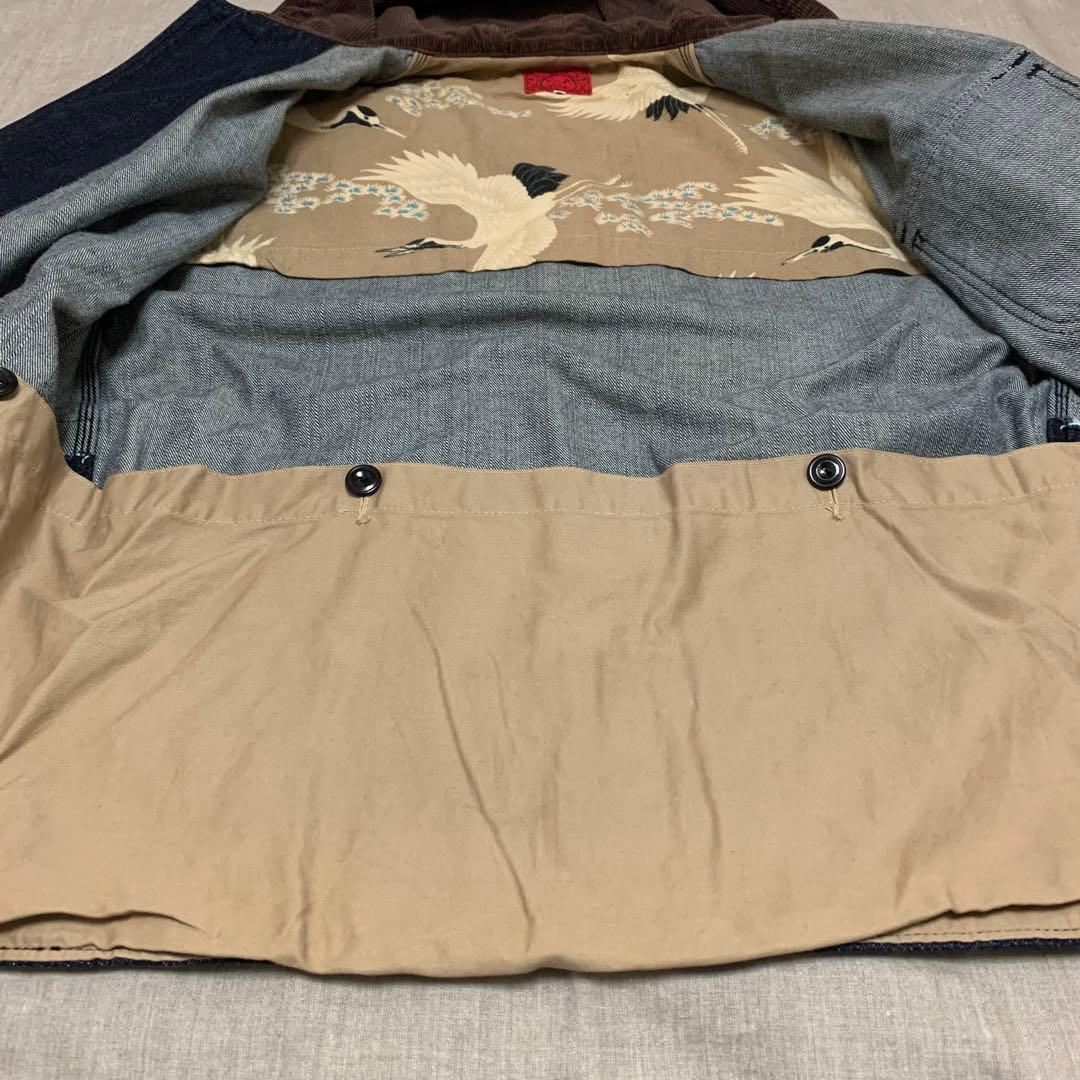 EVISU エヴィス デニム ハンタージャケット 40(XL相当) 濃紺 - メルカリ