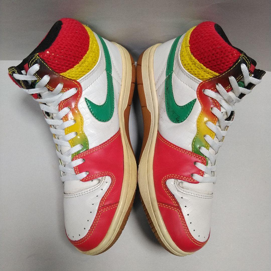 NIKEナイキ2008年製COURT FORCE HIコートフォース25㎝レゲエ - メルカリ