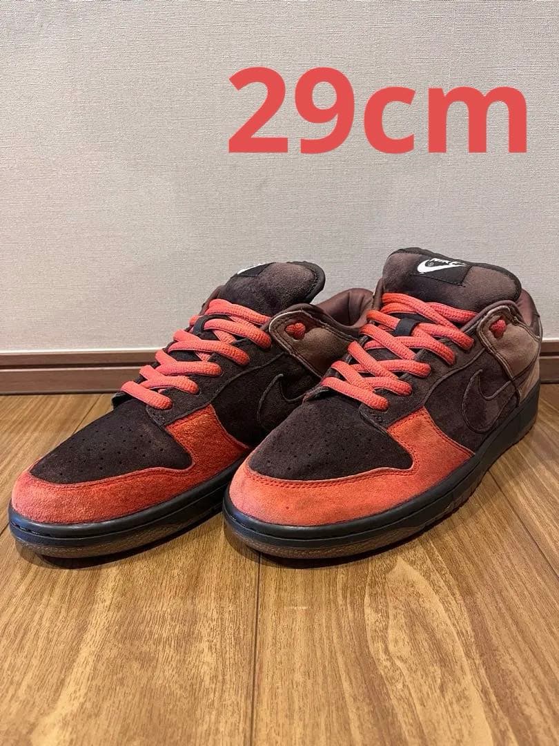 NIKE DUNK SB PRO SBつま赤 バイソン ダンクロー 超希少サイズ NIKE DUNK SB つま赤 バイソン 希少サイズ｜Yahoo!フリマ（旧PayPay