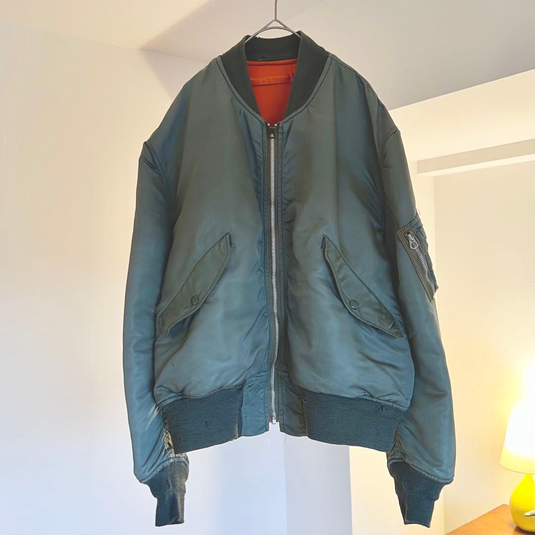 ALPHA社製 74年実物 L2B LARGE フライトジャケット　Lサイズ Alpha Industries（アルファ・インダストリーズ） ALPHA アルファ