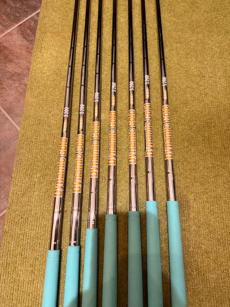 ベ*ン様 【7本】Dynamic Gold DST S200 4〜PW シャフト スリクソン ZX7 Mk II アイアン ダイナミックゴールド DST シャフト