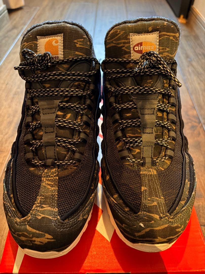 靴 NIKE AIR MAX 95 WIP carhartt 26.5 Nike Carhartt WIP x Air Max 95 Camo for Sale | Authenticity