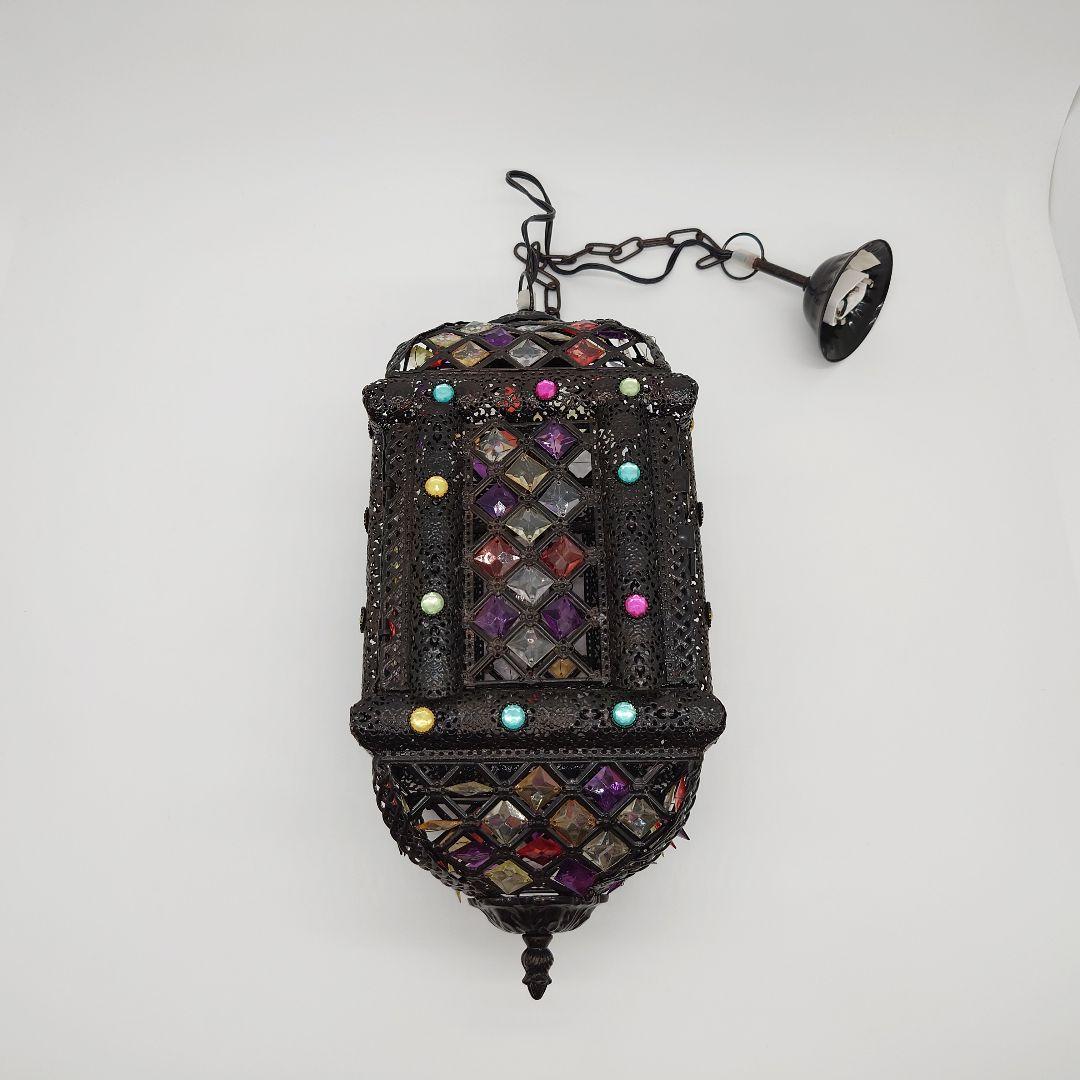 希少品】 モロッコ風 ペンダントライト 吊り下げライト アンティーク