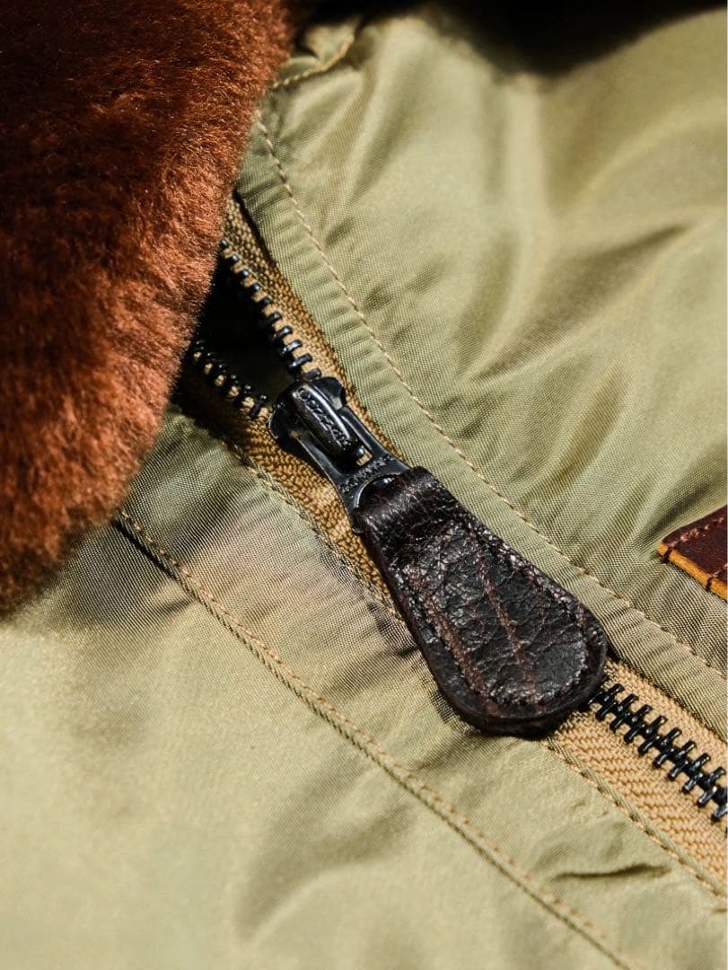 希少 B-15B 初期型 復刻 MA-1 no.3220規格 馬革38（M）