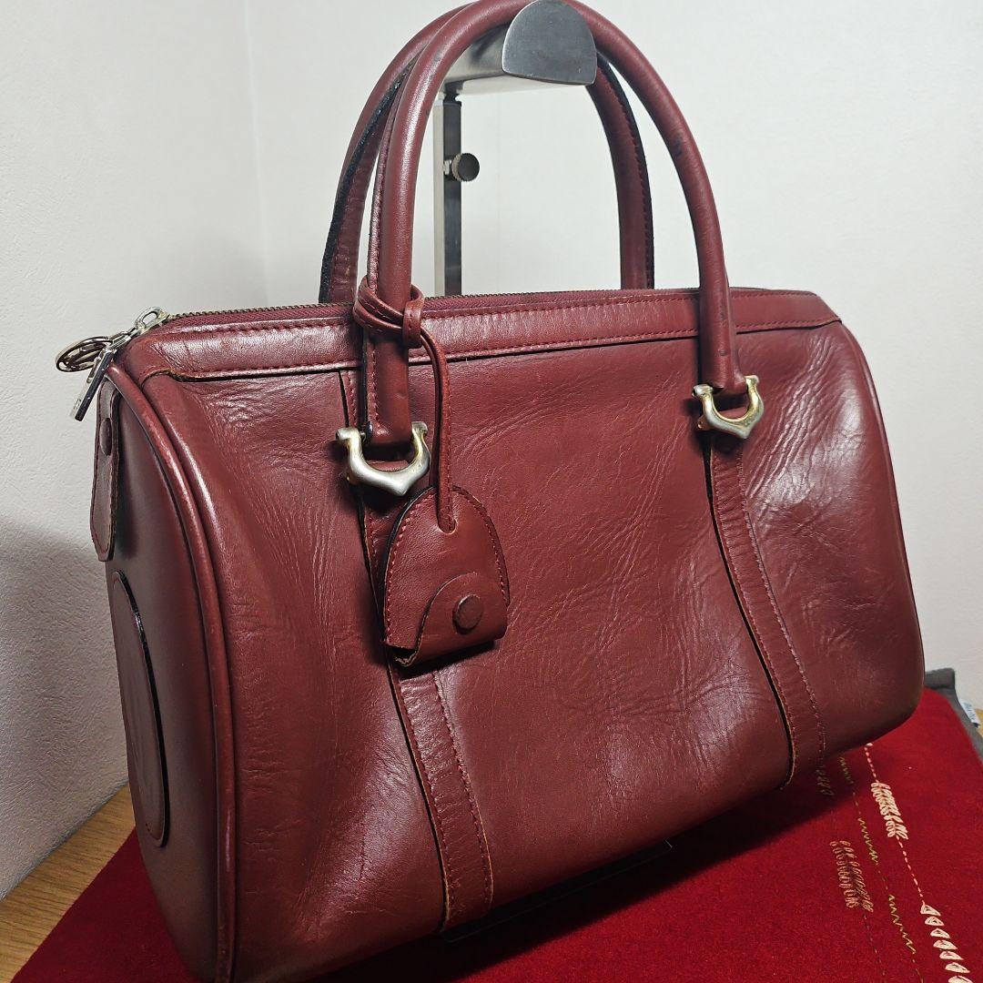 Cartier カルティエ ハンドバッグ ミニボストンバッグ マストライン