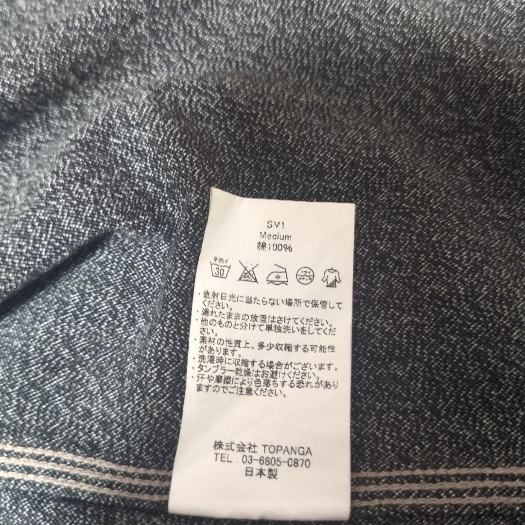 STEVENSON OVERALL CO.ごま塩ワークシャツM - メルカリ