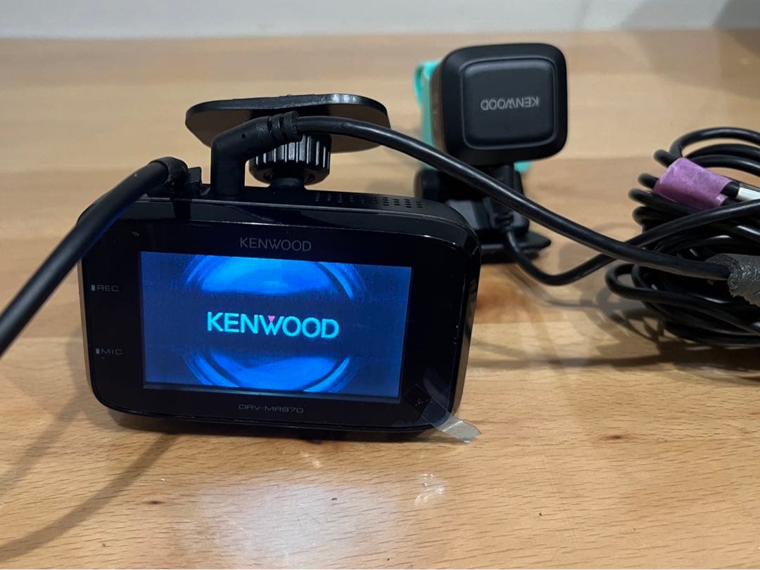 KENWOOD DRV-MR870 2カメラドライブレコーダー(117) 約100時間録画に対応microSDダブルスロット採用2カメラドラレコ「DRV