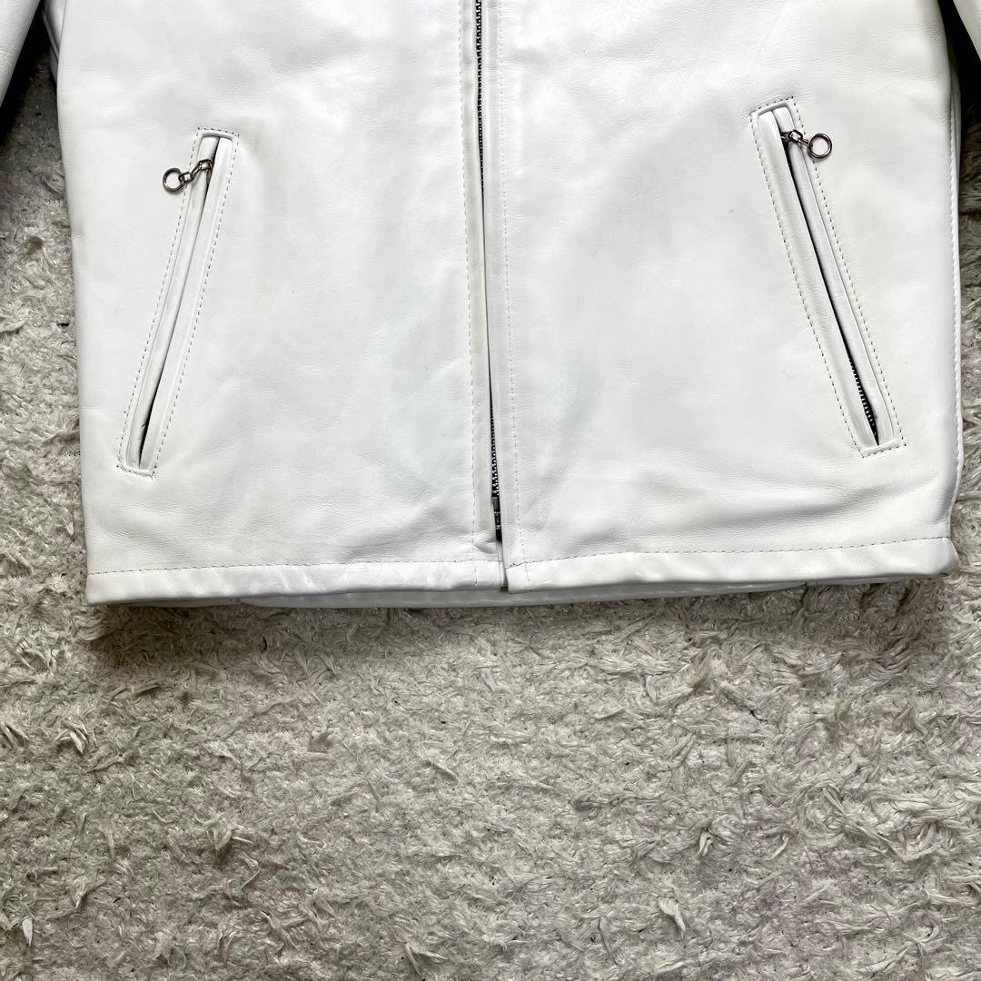 ✨極美品/2way/ライナー付/現行✨ショット シングルライダース 641HS