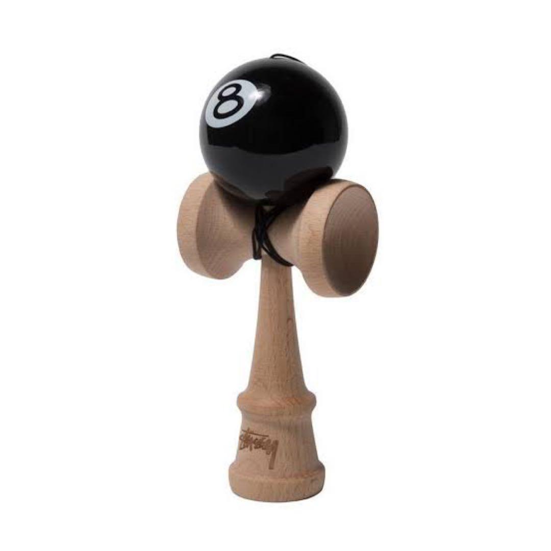 STUSSY けん玉 STUSSY 8-BALL KENDAMA Black 8 Ball LTD Rare NEW | eBay