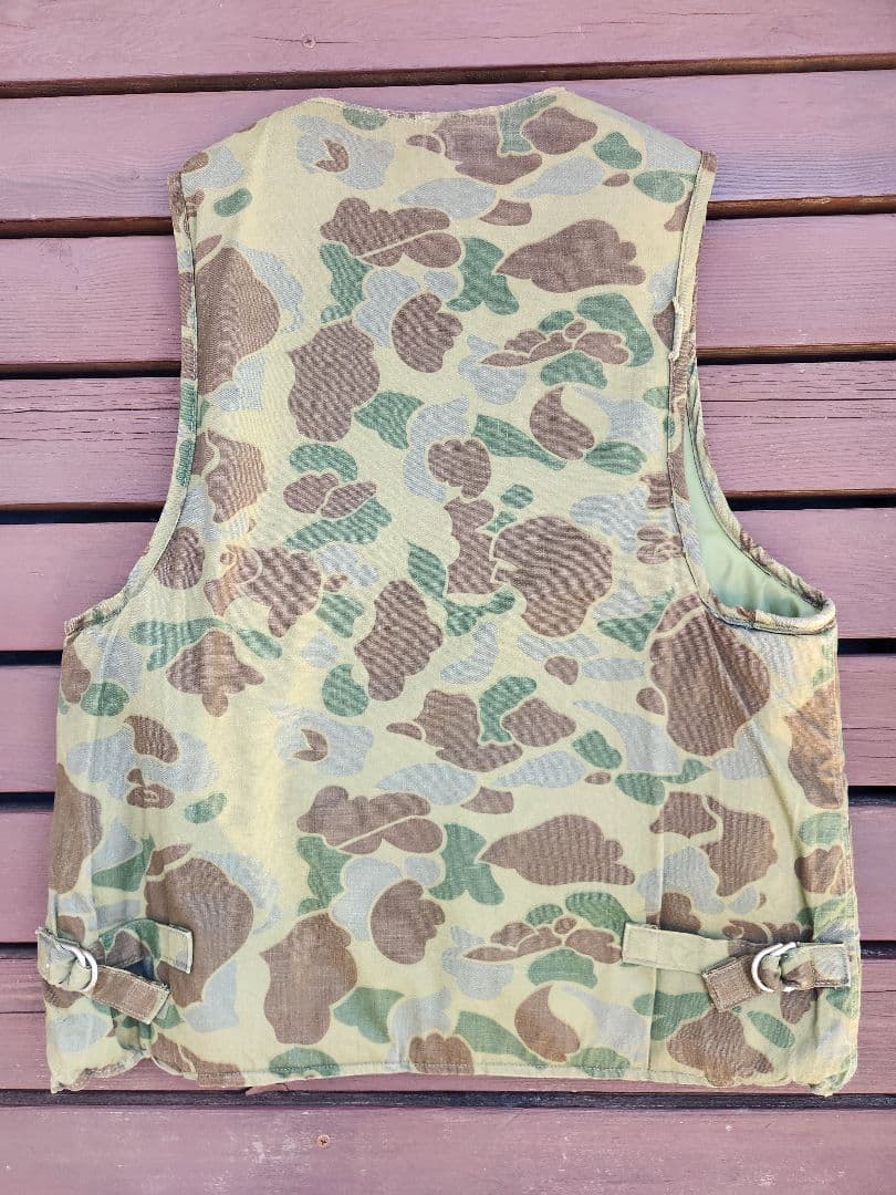 t*様 希少⭐ 60s L.L.Bean エルエルビーン カモ　ベスト　ヴィンテ