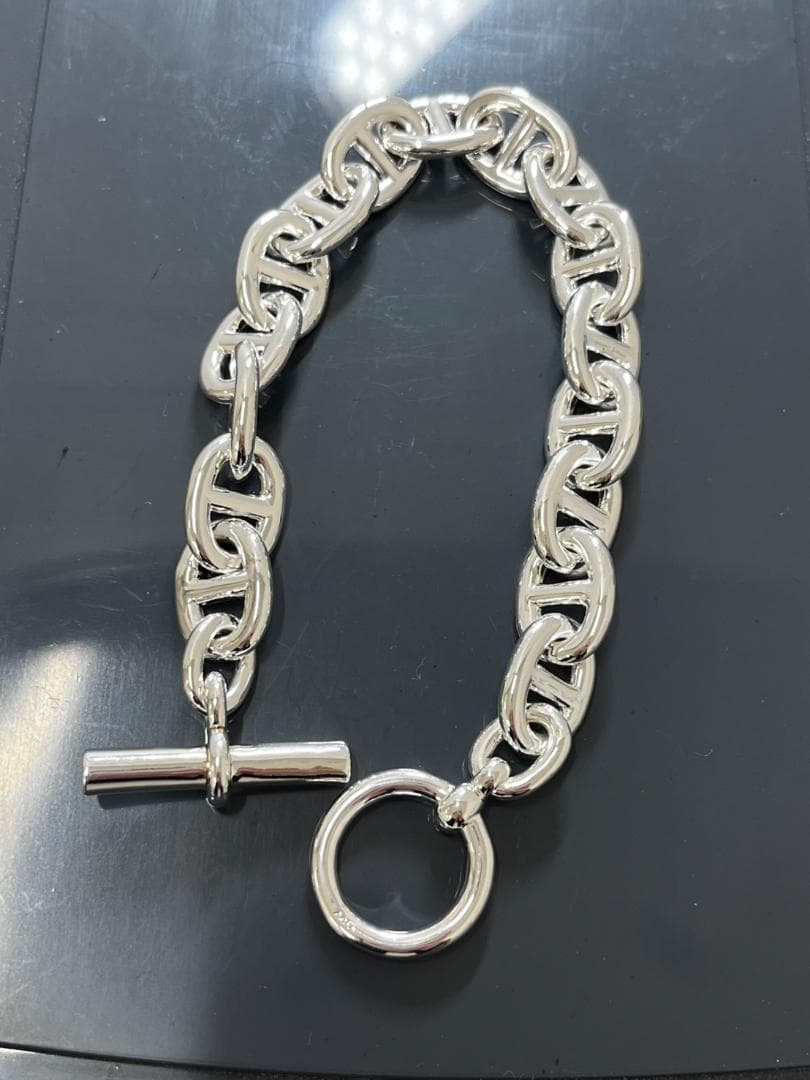 ☆OVY 刻印 チェーンブレスレット 中古品 ○OVY 刻印 チェーンブレスレット - メルカリ