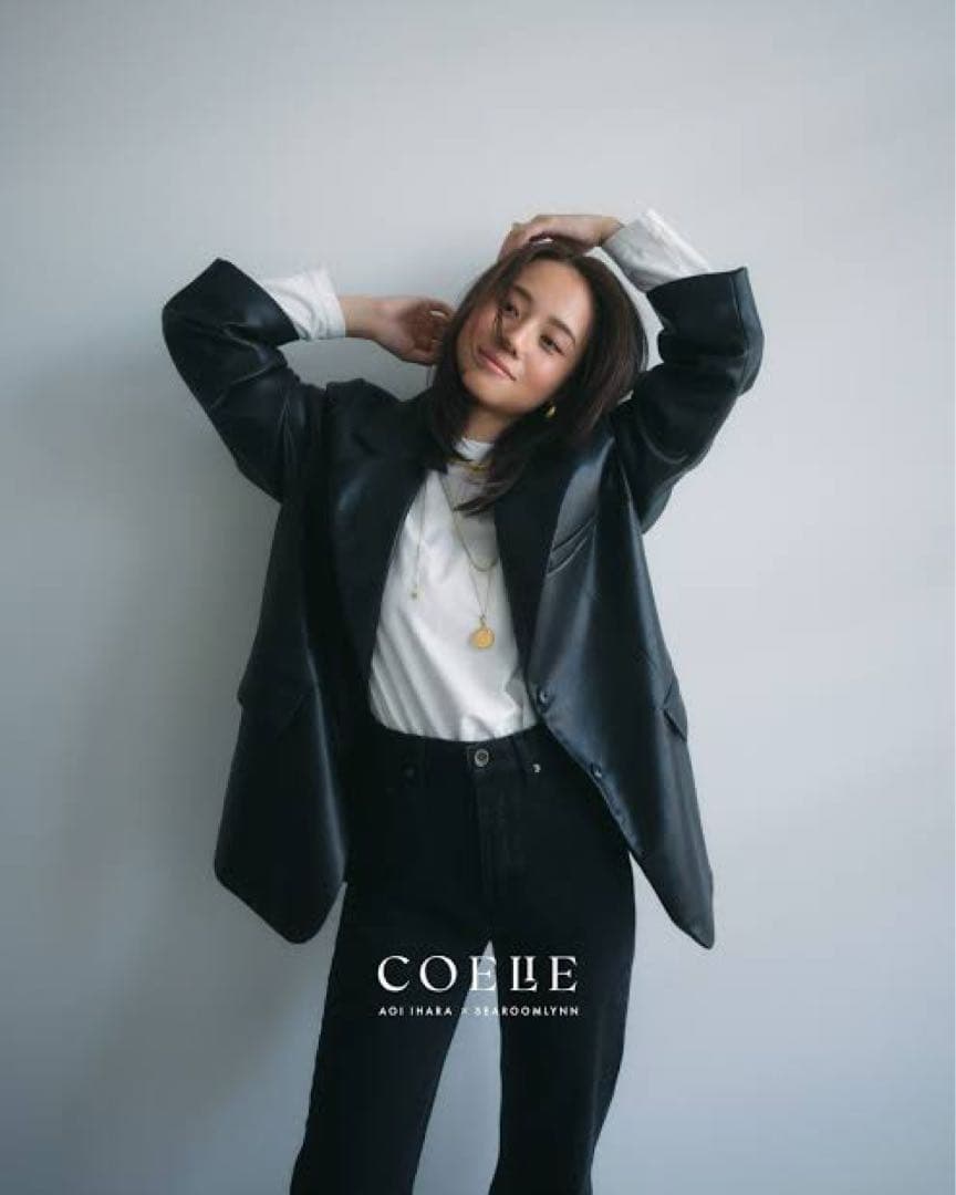 searoomlynn✖️伊原葵　レザージャケット Sea Room lynn 伊原葵 レザーヴィンテージブルゾン - メルカリ