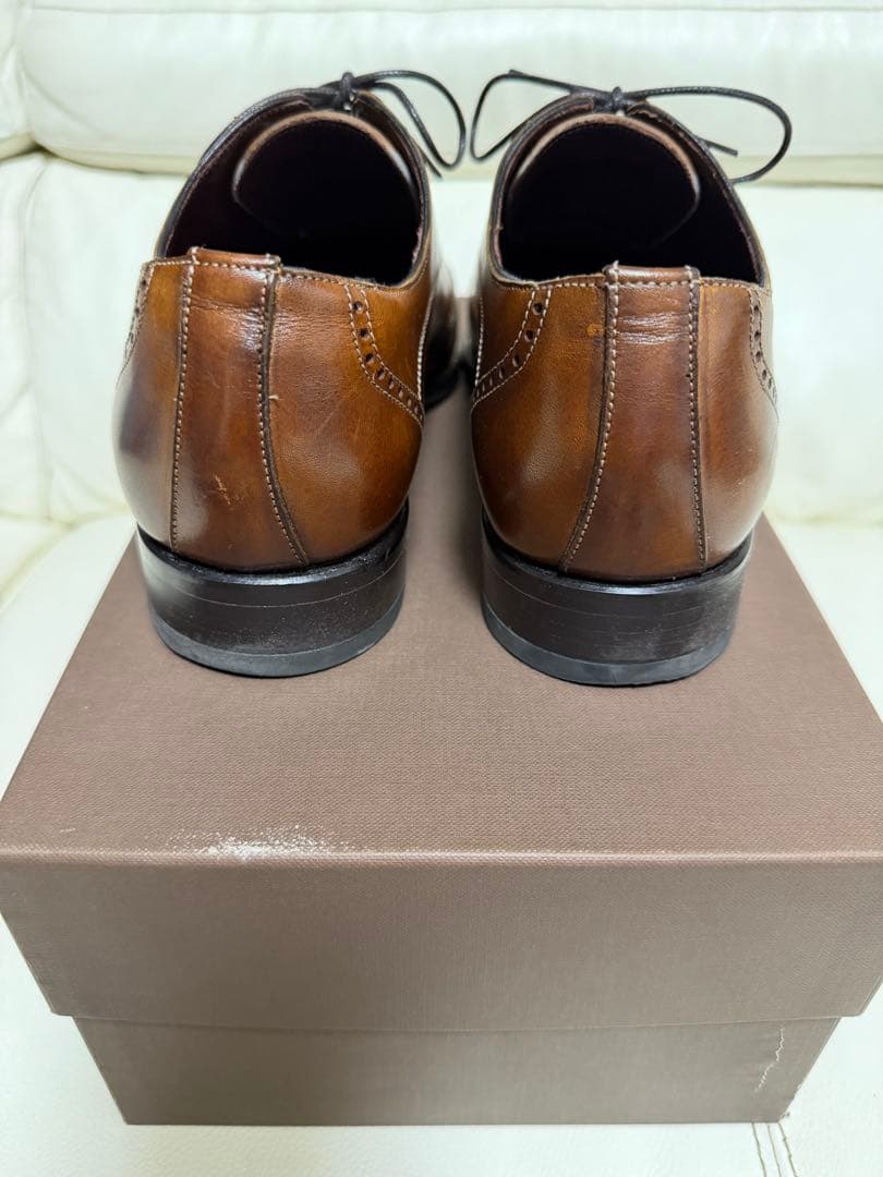 バーニーズニューヨーク レザーシューズ 26.0cm