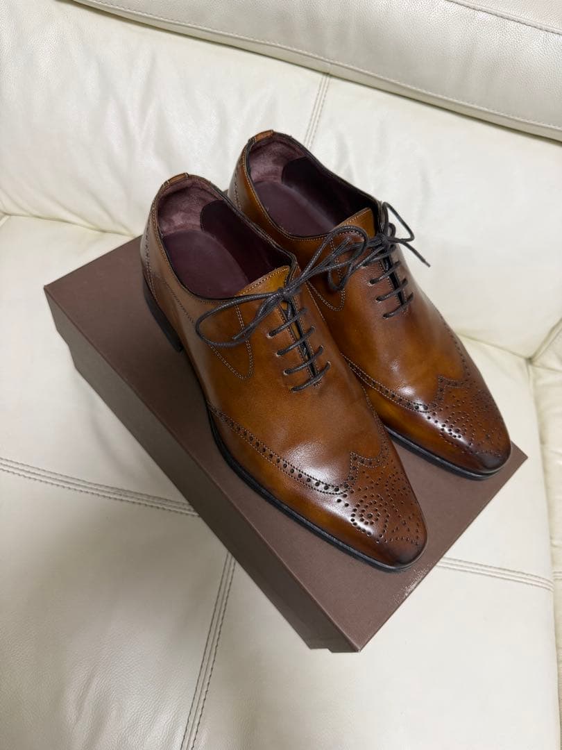 バーニーズニューヨーク レザーシューズ 26.0cm