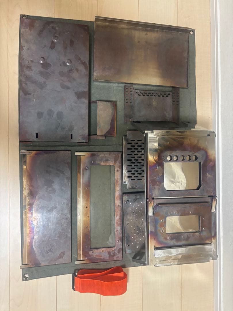 笑's G-neo 薪ストーブ 笑'sフォールディング薪ストーブ 焚き火の箱G-neo - 工場直売の