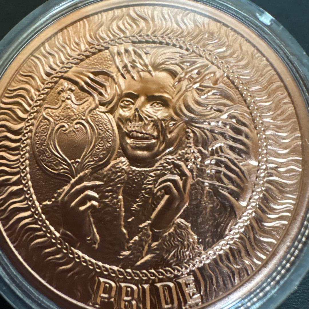7つの大罪 銅貨 1オンス カプセル付 純銅 - メルカリ