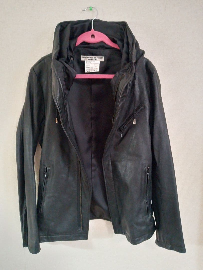 美品 キャサリンハムネット フードレザー - メルカリ