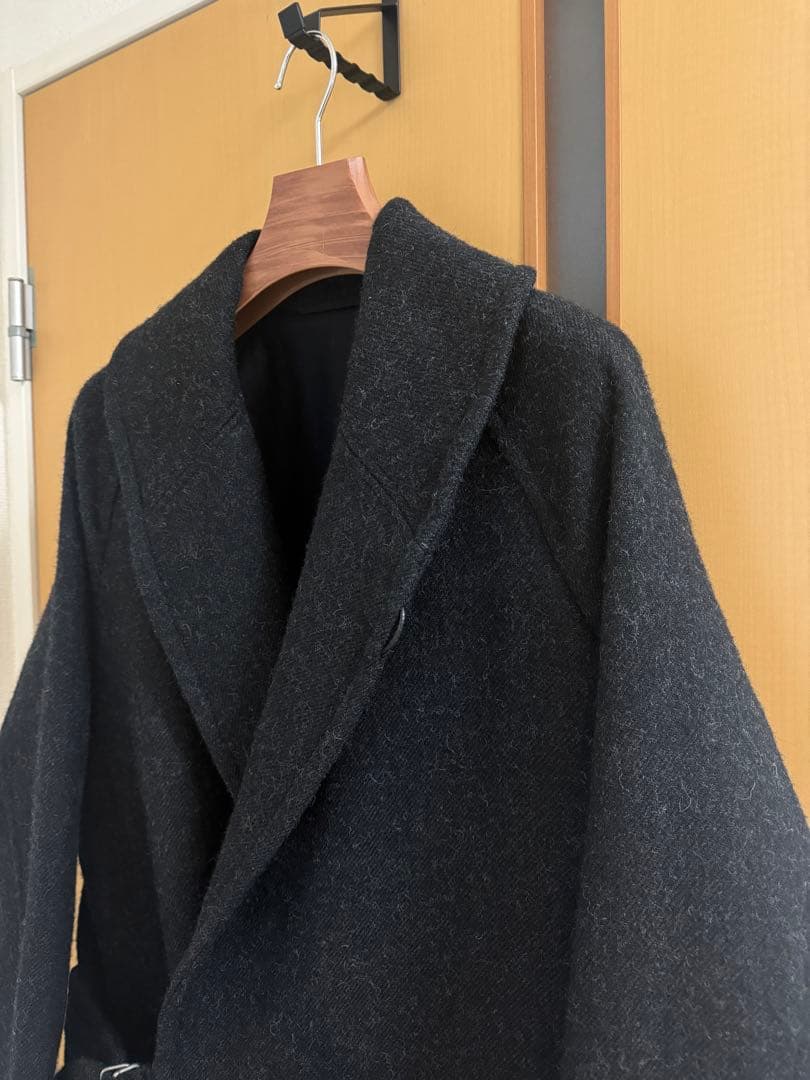 COMOLI コモリ 18AW ウール ショールカラーコート N03-04007 - メルカリ