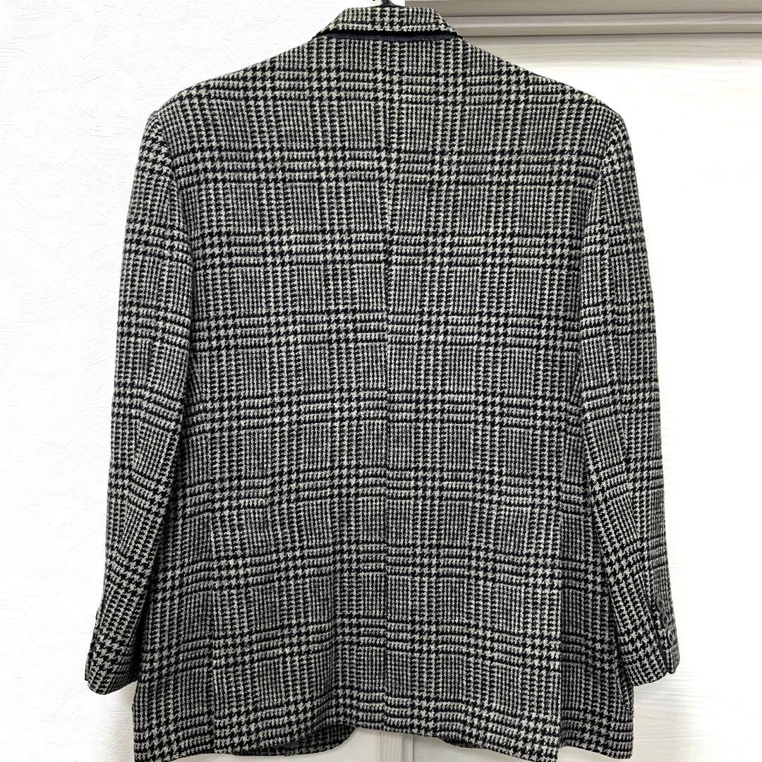 Harris Tweed ルシック テーラードジャケット ツイード チェック 楽天市場】ルシック _ ハリスツイード コラボ ウール チェック柄