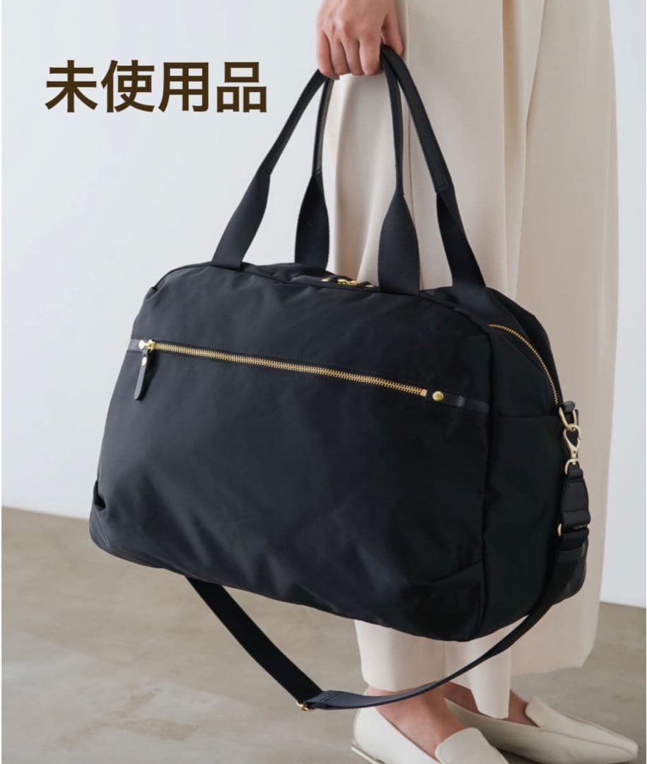 russet キャリーバッグに乗せられるトラベルボストンバッグ L 旅行