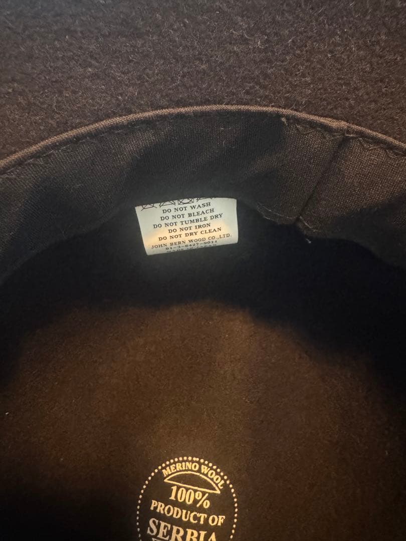 THE H.W.DOG&CO. トラベラーズハット　ネイビー　TRAVELERS